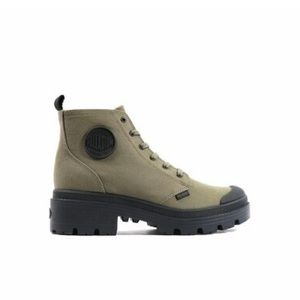 Palladium ‘Pallabase Twill’ Boots - Olive Night - Size 7.5